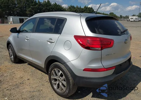 2016 Kia Sportage Lx из США, поврежденный, VIN KNDPB3AC7G7843522